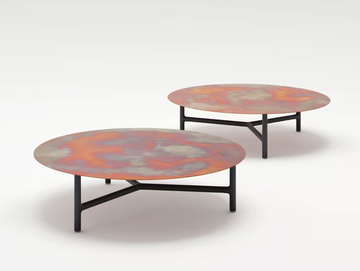 NESSO - Low round coffee table by Paola Lenti - view 2